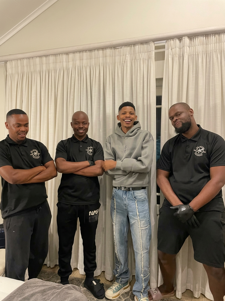 S.K Alpha Barbers team photo 1